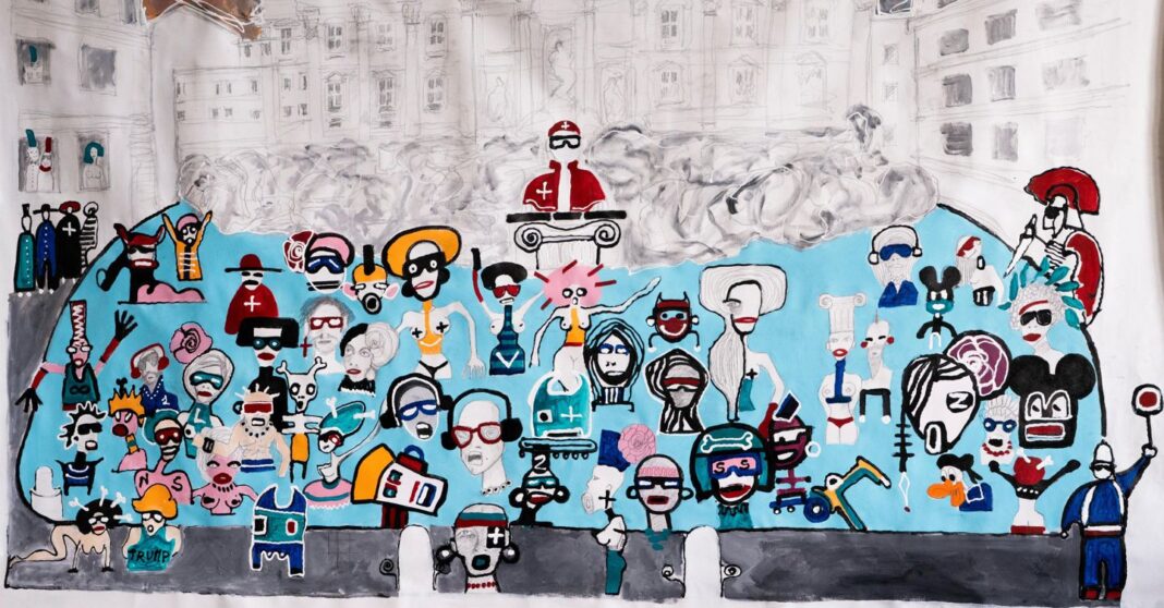 «roma-freehand»,-a-nova-exposicao-pessoal-de-gian-luca-gentili