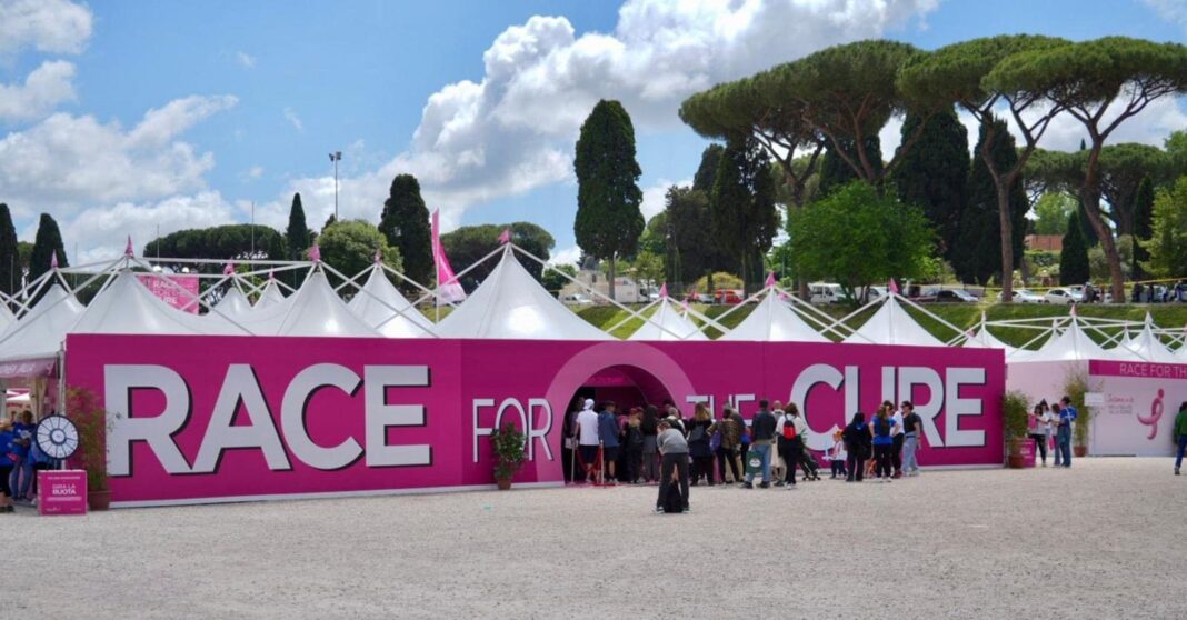 corrida-pela-cura-no-circus-maximus:-uma-corrida-em-apoio-a-luta-contra-o-cancer-de-mama