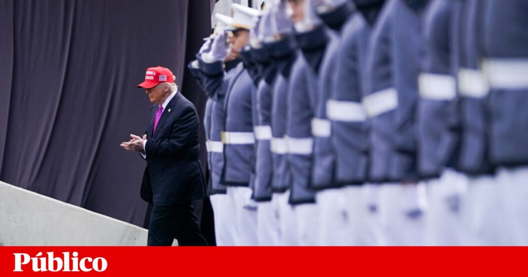 trump-critica-politicas-de-diversidade-e-inclusao-no-discurso-na-academia-militar