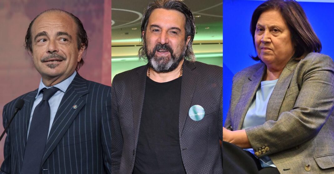 lucia-annunziata,-alessio-butti-e-omar-pedrini-protagonistas-para-amigos-e-inimigos-no-radio24