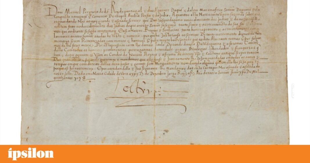 estado-portugues-nao-queria-comprar-carta-de-d.-manuel-i-a-vasco-da-gama-para-venda-no-sotheby’s
