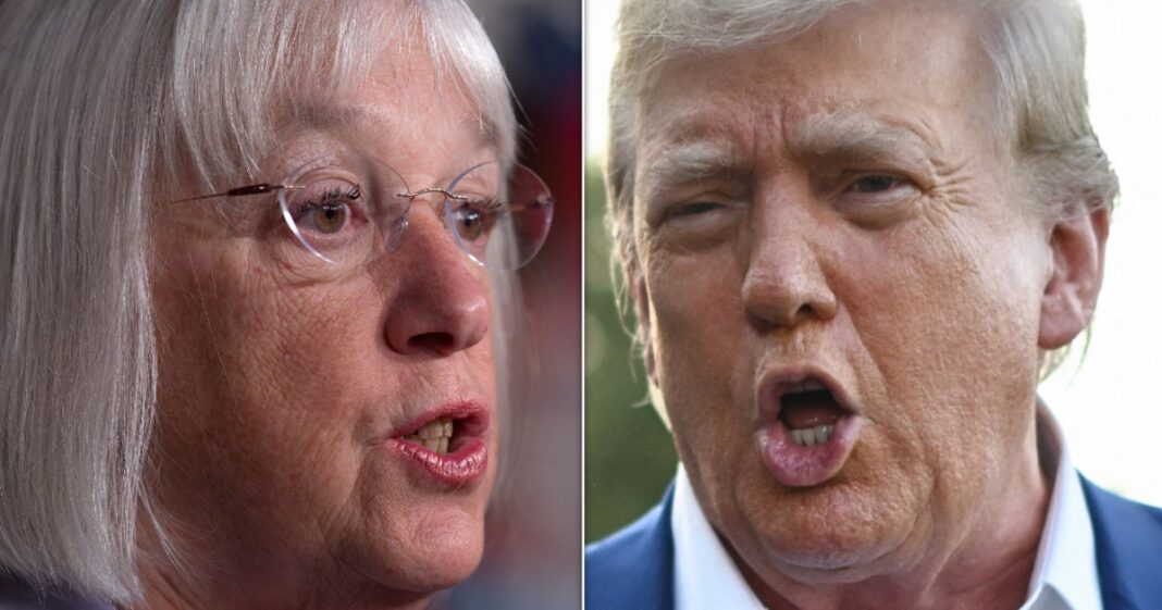 o-senador-patty-murray-trolls-trump-com-um-sabor-hilariante-brutal-de-seu-proprio-remedio