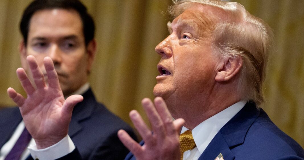‘off-the-rails’:-trump-de-ramble-no-meio-da-reuniao-do-gabinete-e-um-absurdo-de-24-quilates