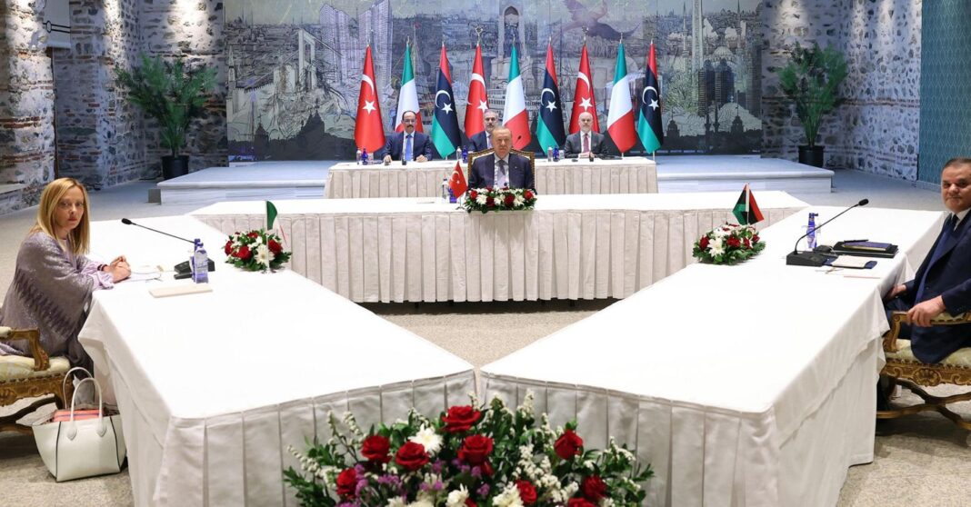 meloni-erdogan-dbeibah:-responda-ao-desafio-migratorio