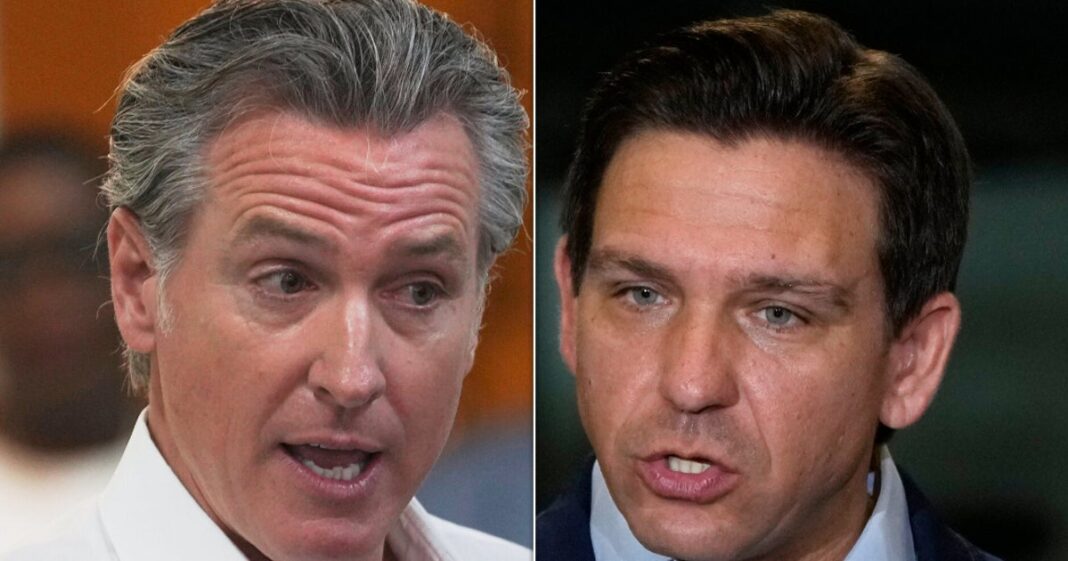 escolas-de-gavin-newsom-ron-desantis-sobre-o-que-ele